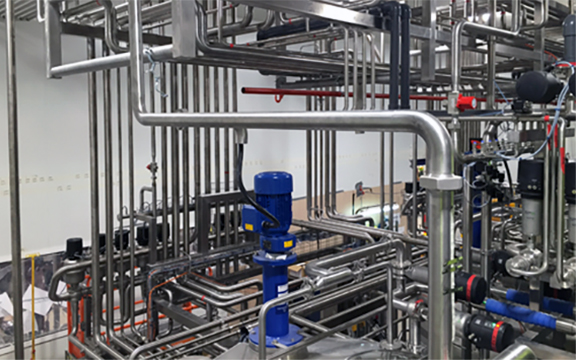 stainless steel tube in use
