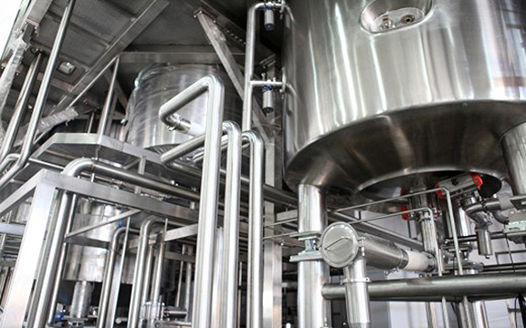 stainless steel tube in use